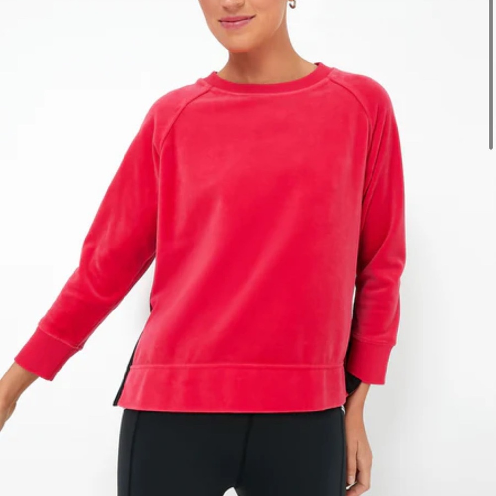 Women's Tuckernuck Pink Velour pullover